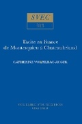 Cover: Tacite en France de Montesquieu a Chateaubriand 1993 - Voltaire Foundation