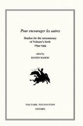 Cover: Pour Encourager les Autres - Voltaire Foundation