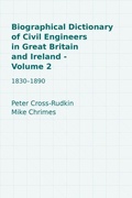 Cover: Biographical Dictionary of Civil Engineers in Great Britain and Ireland - Volume 2 - Institution of Civil Engineers