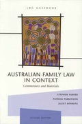 Bild: Australian Family Law in Context: Commentary and Materials - Law Book Co of Australasia