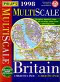 Cover: Philip's Multiscale Road Atlas Britain 1998 - Philip's
