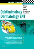 Cover: Ophthalmology, Dermatology, ENT - Mosby