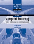 Cover: Managerial Accounting - Wiley