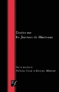 Cover: Etudes Sur Les Journaux Marivaux - Voltaire Foundation
