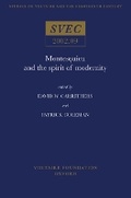 Cover: Montesquieu and the Spirit of Modernity - Voltaire Foundation