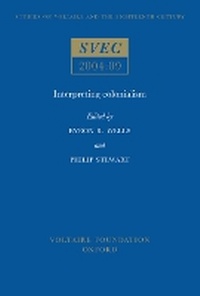 Abbildung von: Interpreting Colonialism - Voltaire Foundation