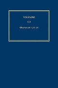 Cover: OEuvres completes de Voltaire (Complete Works of Voltaire) 63B - Voltaire Foundation