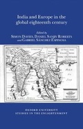 Cover: India and Europe in the Global Eighteenth Century - Voltaire Foundation