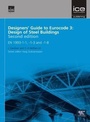 Cover: Designers' Guide to Eurocode 3: Design of Steel Buildings - ICE Publishing