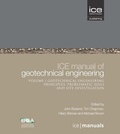Cover: ICE Manual of Geotechnical Engineering Volume II: Geotechnical Engineering Principles, Problematic Soils and Site Investigation - ICE Publishing