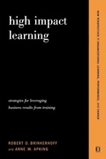 Cover: High Impact Learning - Perseus Books