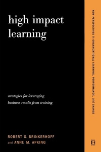 Enlarge image Cover: High Impact Learning - Perseus Books