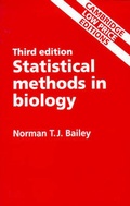 Cover: Stat Methods Biology - Cambridge University Press