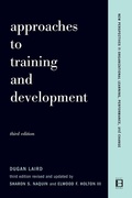 Cover: Approaches To Training And Development - Perseus Books