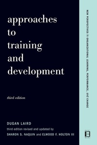 Enlarge image Cover: Approaches To Training And Development - Perseus Books