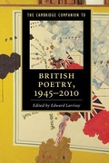 Cover: The Cambridge Companion to British Poetry, 1945-2010 - Cambridge University Press