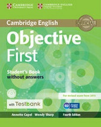 Enlarge image Cover: Objective First Student's Book without Answers with CD-ROM with Testbank - Cambridge University Press