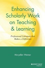 Cover: Enhancing Scholarly Work on Teaching and Learning - Jossey-Bass