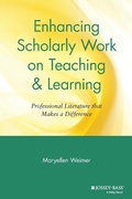 Cover: Enhancing Scholarly Work on Teaching and Learning - Jossey-Bass