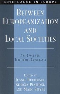 Enlarge image Cover: Between Europeanization and Local Societies - Rowman & Littlefield Publishers