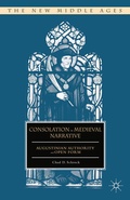Cover: Consolation in Medieval Narrative - Palgrave MacMillan