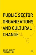 Cover: Public Sector Organizations and Cultural Change - Palgrave MacMillan