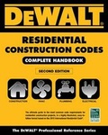 Cover: Dewalt 2015 Residential Construction Codes: Complete Handbook - Dewalt