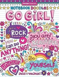 Enlarge image Cover: Notebook Doodles Go Girl! - Design Originals
