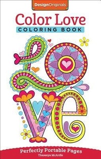Enlarge image Cover: Color Love Coloring Book - Design Originals