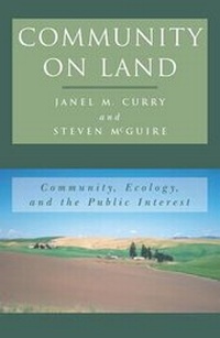 Enlarge image Cover: Community on Land - Rowman & Littlefield Publishers