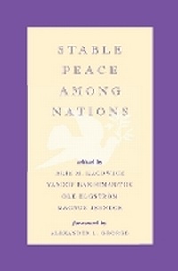 Enlarge image Cover: Stable Peace Among Nations - Rowman & Littlefield Publishers