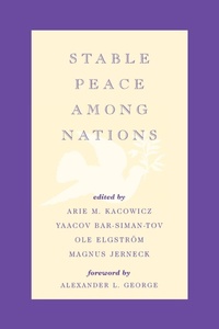 Enlarge image Cover: Stable Peace Among Nations - Rowman & Littlefield Publishers