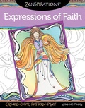 Cover: Zenspirations Coloring Book Expressions of Faith - Fox Chapel Publishing