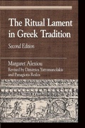 Cover: The Ritual Lament in Greek Tradition - Rowman & Littlefield Publishers