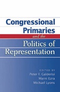 Cover: Congressional Primaries and the Politics of Representation - Rowman & Littlefield Publishers