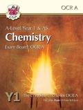Cover: A-Level Chemistry for OCR A: Year 1 & AS Student Book with Online Edition - Coordination Group Publications Ltd (CGP)
