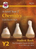 Cover: A-Level Chemistry for AQA: Year 2 Student Book with Online Edition - Coordination Group Publications Ltd (CGP)