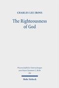 Cover: The Righteousness of God - Mohr Siebeck