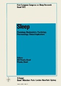 Cover: Sleep 1972 - S Karger AG