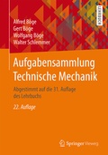 Cover: Aufgabensammlung Technische Mechanik - Springer Vieweg