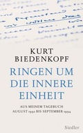 Cover: Ringen um die innere Einheit - Siedler