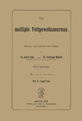 Cover: Die multiple Fettgewebsnekrose - S Karger AG