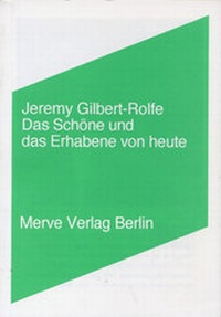 Enlarge image Cover: Das Schöne und das Erhabene von heute - Merve