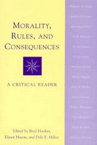 Enlarge image Cover: Morality, Rules, and Consequences - Rowman & Littlefield Publishers