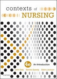 Enlarge image Cover: Contexts of Nursing - Churchill Livingstone