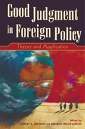 Cover: Good Judgment in Foreign Policy - Rowman & Littlefield Publishers