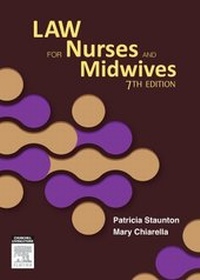 Abbildung von: Law for Nurses and Midwives - Harcourt Publishers Group (Australia) Pty.Ltd