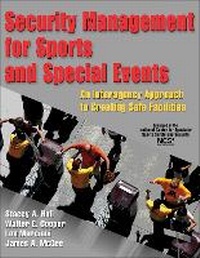 Enlarge image Cover: Security Management for Sports and Special Events - Human Kinetics Publishers