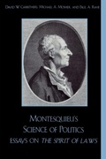 Cover: Montesquieu's Science of Politics - Rowman & Littlefield Publishers