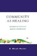 Cover: Community As Healing - Rowman & Littlefield Publishers